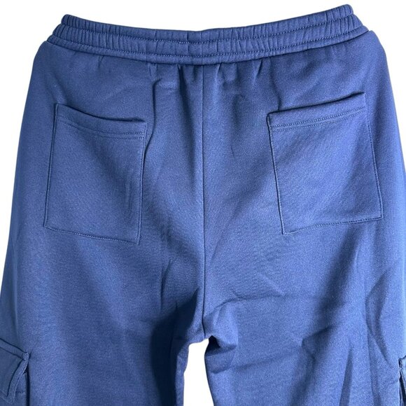 Women Tracksuit Set Trousers Sweatshirt Size M Blue Jogger Pullover Cargo Pants - Picture 10 of 17